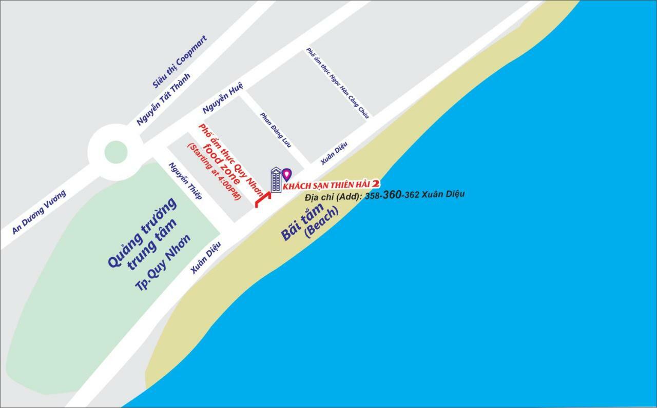 Thiên Hải 2 Hotel Quy Nhơn Ngoại thất bức ảnh